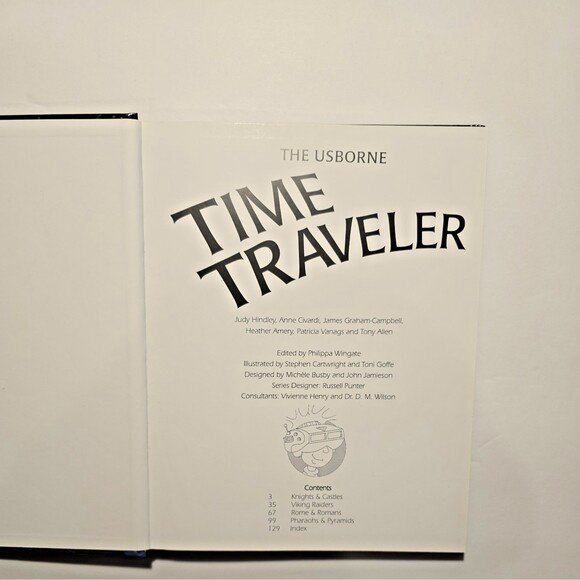 The Usborne Time Traveler /  by Judy Hindley / Very Good - Picture 2 of 8